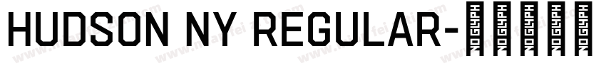 Hudson NY Regular字体转换